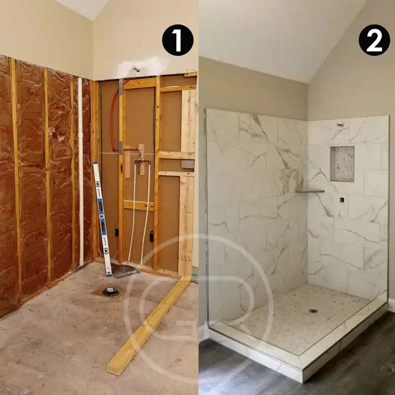new shower by gr home renovation atl