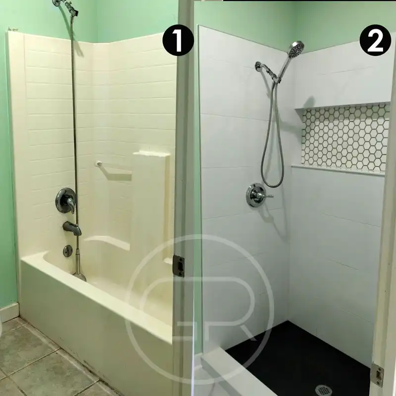 shower remodeling by gr home renovation atl
