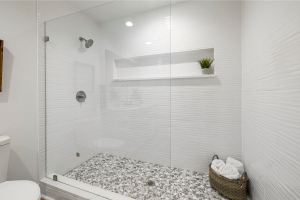 modern design shower